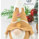 Gingerbread Christmas Gnome Amigurumi Free Crochet Pattern