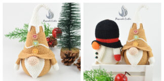 Gingerbread Christmas Gnome Amigurumi Free Crochet Pattern