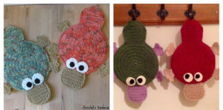 Platypus Potholder Free Crochet Pattern