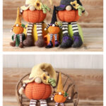 Pumpkin Gnome Amigurumi Free Crochet Pattern