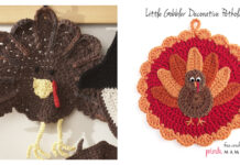 Thanksgiving Decorative Potholder Free Crochet Pattern