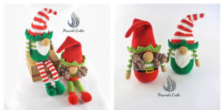 Christmas Elf Gnome Amigurumi Free Crochet Pattern