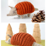 Emilio the Armadillo Amigurumi Free Crochet Pattern