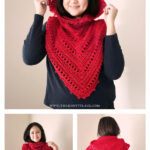 Hooded Cowl Free Crochet Pattern and Video Tutorial