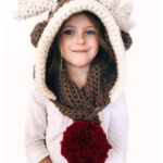 Rudy the Reindeer Hood Cowl Crochet Pattern