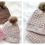 Simple Kelsey Beanie Hat Free Crochet Pattern