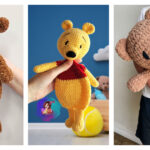 Snuggler Bear Lovey Free Crochet Patterns