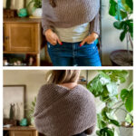Sophia Scarf with Sleeves Free Crochet Pattern
