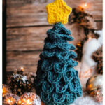 Standing Christmas Tree Free Crochet Pattern