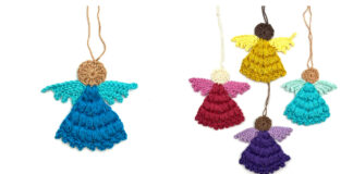 Sweet Angel Ornament Free Crochet Pattern