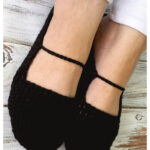 Ballet Slippers Free Crochet Pattern
