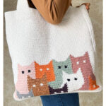 Cat Tote Bag Crochet Pattern