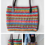 Cotton Granny Tote Bag Free Crochet Pattern