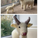 Goat with Kid Crochet Pattern