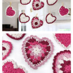 Granny Stitch Heart Free Crochet Pattern and Video Tutorial