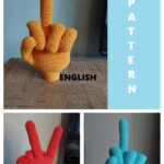 Hand Amigurumi Crochet Pattern