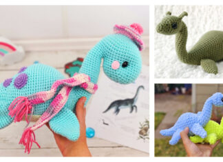 Loch Ness Monster Amigurumi Crochet Patterns