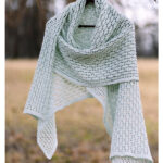 Morning Mist Wrap Free Crochet Pattern and Video Tutorial