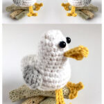 Summer Breeze Amigurumi Seagull Free Crochet Pattern