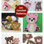 10+ Teddy Bear Applique Crochet Patterns