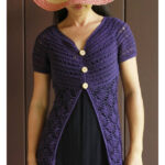 Ariane Pineapple Cardigan Free Crochet Pattern