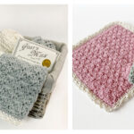 Country Charm Dishcloth Free Crochet Pattern and Video Tutorial