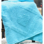 Diamond Hearts Throw Free Crochet Pattern