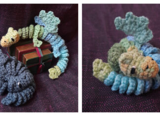 Worry Wyrm Dragon Free Crochet Pattern