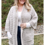Amesbury Cardigan Free Crochet Pattern