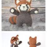 Auburn the Red Panda Amigurumi Free Crochet Pattern