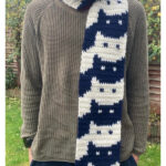Cat Scarf Crochet Pattern