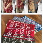 Cats Pocket Scarf Free Crochet Pattern