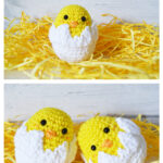 Easter Baby Chick Free Crochet Pattern