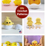 10+ Easter Chick in Eggshell Amigurumi Crochet Patterns