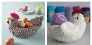 Easter Chicken Egg Holder Crochet Patterns