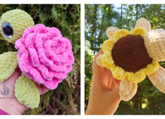 Flower Turtle Amigurumi Crochet Patterns