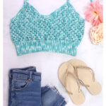 Granny Crop Top Free Crochet Pattern