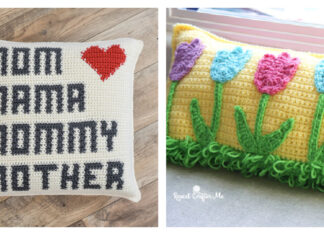 Mother's Day Pillow Crochet Patterns