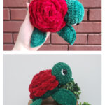 Rose Turtle Crochet Pattern