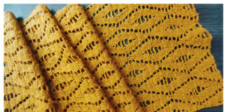 Sand Dunes Shawl Free Crochet Pattern and Video Tutorial