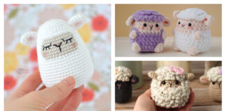 Sheep Easter Egg Crochet Patterns