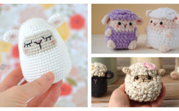 Sheep Easter Egg Crochet Patterns