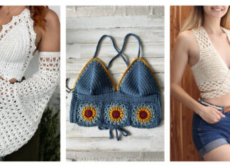 Simple Crop Top Crochet Patterns