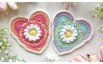 Tuima Heart Free Crochet Pattern