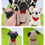 Amigurumi Pug Dog Crochet Pattern