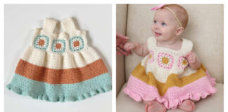 Baby Boho Sundress Free Crochet Pattern and Video Tutorial