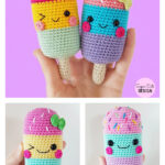 Ice Lollies Amigurumi Crochet Pattern