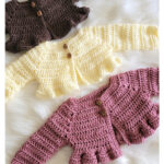 Mia Baby Cardigan Free Crochet Pattern