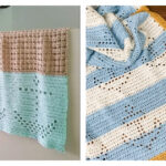 Nautical Filet Baby Blanket Crochet Patterns