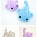 No-Sew Stingray Amigurumi Free Crochet Pattern
